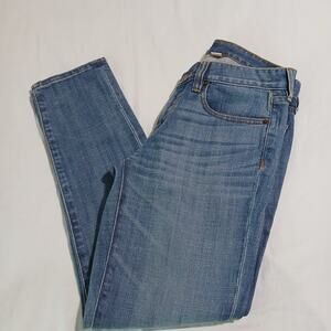 J.Crew Stretch size 28 cotton spandex blend Medium wash denim jeans straight leg